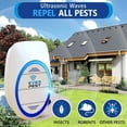 Ever Pest Ultrasonic Pest Repeller Indoor PlugIn, Rejects Roaches, Insects, Mice, Ants (2Pk