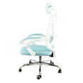 thumbnail image 3 of Elama Full Back Mesh Adjustable Office Chair with Headrest in Blue with White Frame, 3 of 5