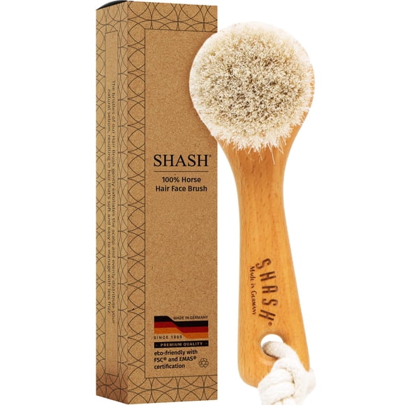 Cepillo facial exfoliante SHASH desde 1869, Alemania sostenible