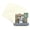 Cream Linen, variant on Oyster Shell White Picture Frame Mat for 12x12 Frames - Fits 10x10 Photos - 25 Mats