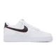 thumbnail image 3 of Nike Air Force 1 07 AF1 White Burgundy Crush Men Casual Shoes Sneaker FJ4146-112, 3 of 6