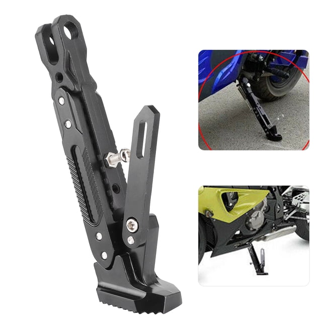 Soporte lateral para motocicleta soporte antideslizante para motocicleta ajustable para motocicleta para moto de cross ANGGREK Otros