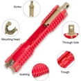 thumbnail image 2 of Llave de lavabo con herramienta de plomería multiusos para baño, cocina, inodoro, grifo rojo e instalador de fregadero con construcción de alta calidad para un fácil acceso, 2 of 5