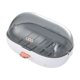 thumbnail image 1 of Jabonera gris con tapa Jabonera montada en la pared para ducha Jabonera de viaje portátil Caja de almacenamiento de jabonera de plástico para baño Viajes Camping (13 * 9 * 7,5 cm), 1 of 5