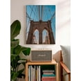 thumbnail image 2 of Awkward Styles NY Photo Art American Style Brooklyn Bridge Framed Art New York Canvas Decor Skyscrapers in NYC Brooklyn Bridge Canvas Art Brooklyn Bridge Printed Photo Ready to Hang Made in USA, 2 of 7