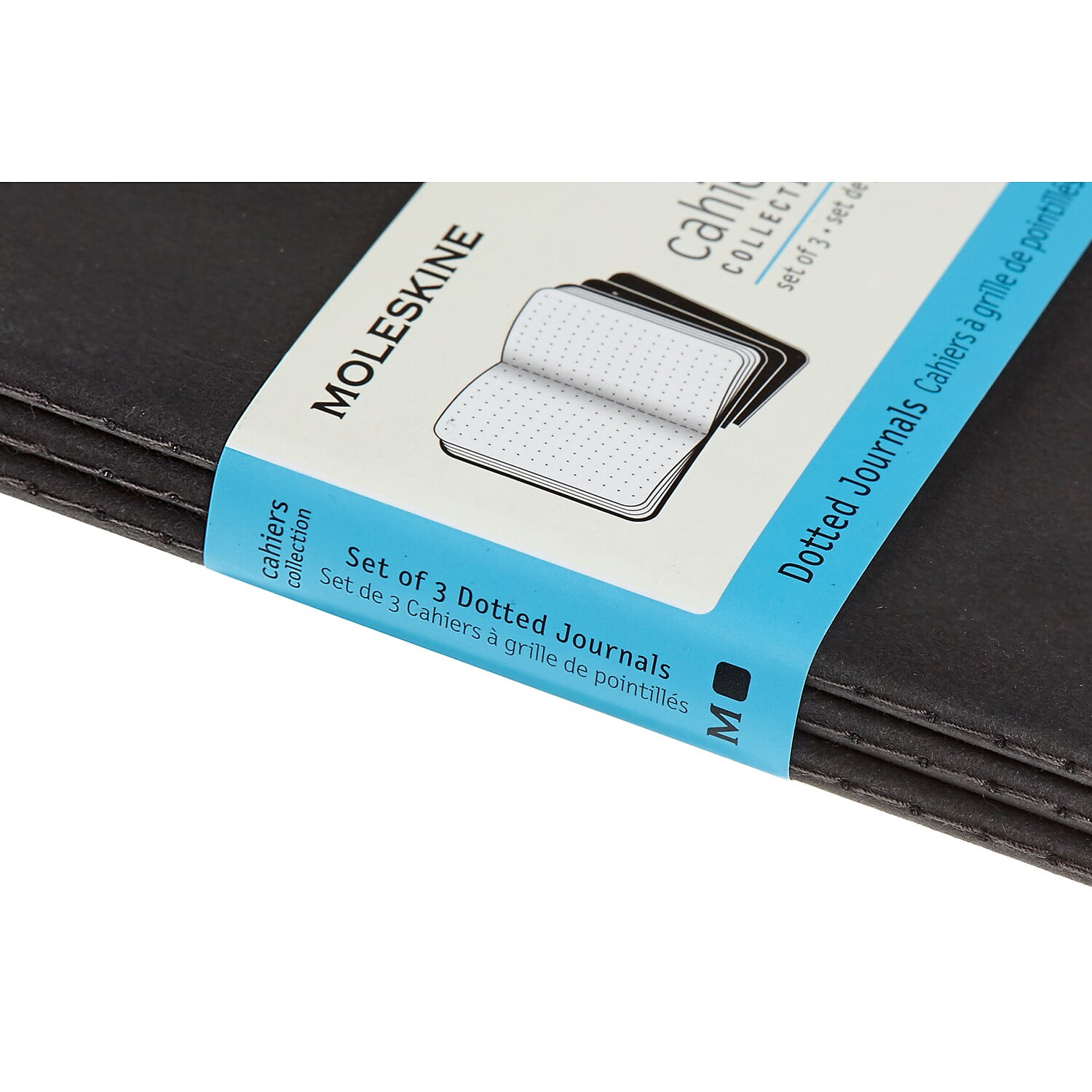 Moleskine Cahier Journal, Pocket, Dotted, Black (3.5 X 5.5) (Other)