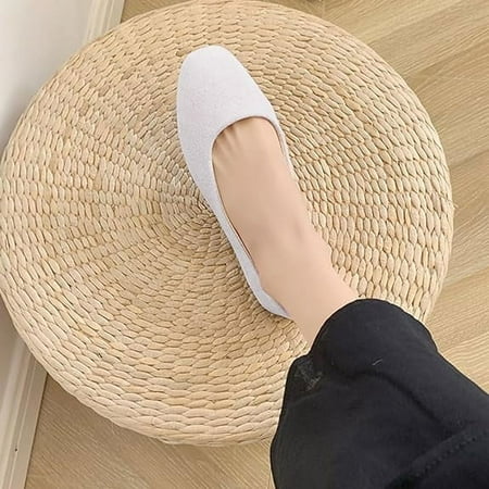 

SHYWJJ Womens Flats Shoes Portable Pumps Ballet Flat Slip-on Ballerina Pumps Shoes Ladies Loafers