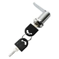 thumbnail image 2 of Cerradura de leva para gabinete,Hardware de cerradura de leva para gabinete con de 2 llaves,Cerradura para caja de herramientas Instalación fácil Reemplace ,Cerradura para, 2 of 10