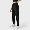 thumbnail image 6 of HXWCHs Women's Straight Leg Yoga Pants Cotton Blend Casual Lounge Active Pants Black S, 6 of 8