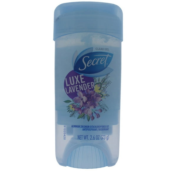 Scent Expressions Ooh-La-La Lavender Crystal Clear Gel by Secret for Women - 2.7 oz Deodorant Stick