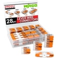 thumbnail image 1 of Surtido de conectores de cable WAGO 221, tuercas de palanca, 28 piezas con funda, 1 of 7