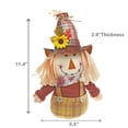 thumbnail image 3 of Scarecrow With Long Hat Plush Stander, 3 of 3