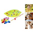 thumbnail image 1 of de de juguete para captura de tablero de rompecabezas para desarrollo Mariquita CUTICAT Juego de pesca, 1 of 8