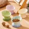 thumbnail image 2 of Ceramic Elevated Pet Food Bowls - Perfect for Dogs and Cats - Reduces Neck Strain and Improves Digestion, 2 of 22