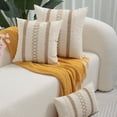 thumbnail image 3 of Yuarrent Funda de cojín de sofá de algodón de fácil cuidado 45X45 funda de almohada duradera y suave para fundas de cojines decorativos Decoración del hogar 40*40, 3 of 6