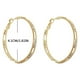 thumbnail image 3 of HomeKingdee Sparkling Diamond Hoop Earrings - Exaggerated Round Alloy Earrings with Diamonds for Women, Parties, Weddings and Daily Wear, 3 of 5