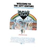 Western Graphic Logans Run Movie poster 16x24 Color Category Multi, Unframed, Ages Adults, Rectangle