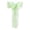 Green, variant on Nuoqisi Chair Sashes, Organza Elegant Chair Bows Sheer Ribbon Tie Back Universal Chiffon Knots Ties for Wedding Banquet Party Decoration Classroom , White