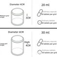 thumbnail image 2 of Caja de medicamentos pequeña subenvasada para almacenar medicamentos, cápsulas selladas a prueba de humedad y portátiles, los 7 días de la semana, 2 of 3