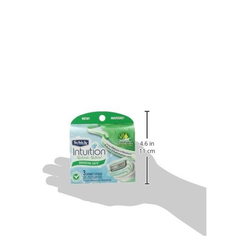 3 Pack) Schick Intuition Sensitive Care Women's Razor | Womens Razors For Shaving | Sensitive Care With Aloe & Vitamin E | Womens Razors For Shaving Bikini Area | Sensitive Skin - Walmart Supplies