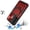 Red, variant on Phone Case for Samsung Galaxy A27 Magnetic Ring Stand Shockproof Hybrid Full Camera Slide Guard Anti Slip Heavy Duty Protective Armor Cover [Dark Purple]