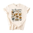thumbnail image 2 of Tis The Season Halloween Shirt for Women & Teens Tremdy Fall Things Tee Ivory Shirt Adult X-Large, 2 of 4
