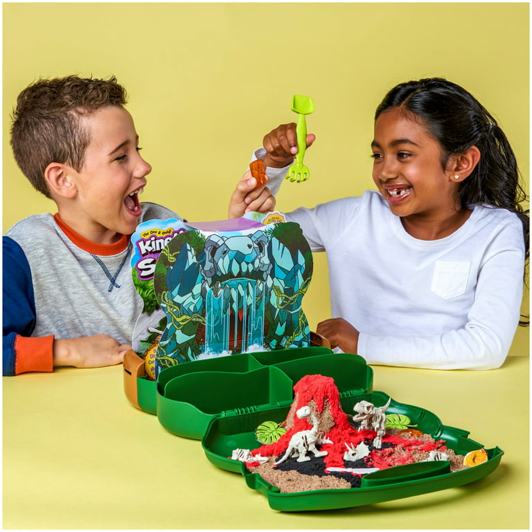  Toyvelt Kinetic Sand Toys for Toddlers - Dinosaur Play