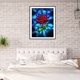 thumbnail image 4 of Cuadros Decorativos 5D Flores Plantas Taladro Cuadrado Completo Diamante Pintura Resina Rhinestone Kit Decoración Ehuebsd Nuevos Originales, 4 of 5