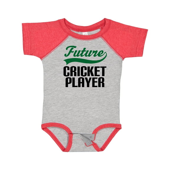 Inktastic Future Cricket Player Boys Baby Bodysuit
