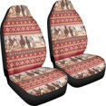 thumbnail image 3 of POLERO Nonslip Front Seat Cover for Van, Removable Easy Installation Auto Seat Covers Polyester 2 Pcs, Horse, 3 of 13