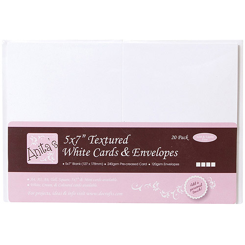 envelopes size A6 cream Anita/'s pack of 50 blank 240gsm cards Card craft
