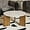 White, variant on DUOMAY Modern Faux Marble Round Coffee Table, 32'' White Circle Coffee Table Center Cocktail Table for Living Room Apartment, Farmhouse Side Table for Family Office
