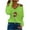 Green, variant on Edvintorg Christmas T Shirt for Women Fashion Cold Shoulder V-Neck Long Sleeve Casual Shirts Christmas Wine Glass Printing Loose Blouse Women Fall Tops