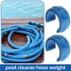 thumbnail image 5 of Paquete de 16 Pesos Universales para Manguera de Piscina, Se Adapta Universalmente A la Mayoría de Limpiadores de Piscinas, Peso de Manguera para Limpiador de Piscinas, Azul, 5 of 5