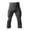 Black, variant on Compression Pants with Knee Pads Honeycomb Padding 3/4 Length Not Sweaty High Stretchy Great Protection Breathable Youth Boys Basketball Compression Pants for Sports
