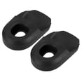 thumbnail image 1 of 2 Piezas Protectores de Manivela de Bicicleta Unique Bargains Negro, 1 of 1