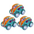 thumbnail image 1 of LUVCLS Coche con luces LED y mecanismo dinámico Speedlite, coches de juguete iluminados para niños, coche luminoso y de juguete C, Bump Go, 1 of 7