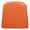Orange, variant on Serbasic PU Leather Dining Chair Seat Covers Waterproof Bar Stool Slipcovers Stretch Elastic Chair Cushion Cover Protector Wipeable Washable Barstool Seat Pads for Kitchen Home Cafe (14"-18"),1 Pack