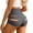 Dark Gray, variant on Womens Plus Size Cut out Yoga Shorts Booty Butt Lifting Scrunch Shorts High Waisted Workout Gym Active Hot Pants Sky Blue XXXL