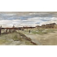 thumbnail image 3 of van Gogh, Vincent 24x16 Black Modern Framed Museum Art Print Titled - Bleachery at Scheveningen, 3 of 5