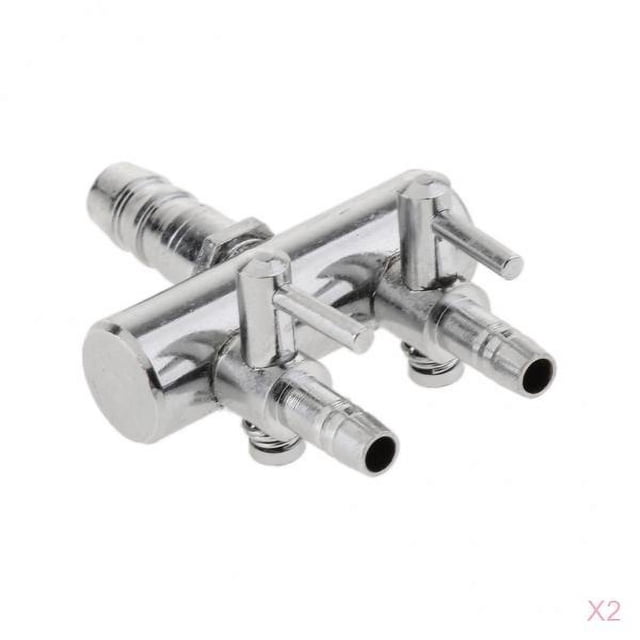 Válvula de control de palanca de divisor de 2 vías de material acero inoxidable para