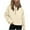 Yellow, variant on Womens Casual Hoodies Pullover Tops Half Zip Cropped Hoodies Fleece Quarter Zip Up Pullover Sweatshirts Winter Clothes 2023 Outfits Sweater Coat Fall Winter Outfits Clothes