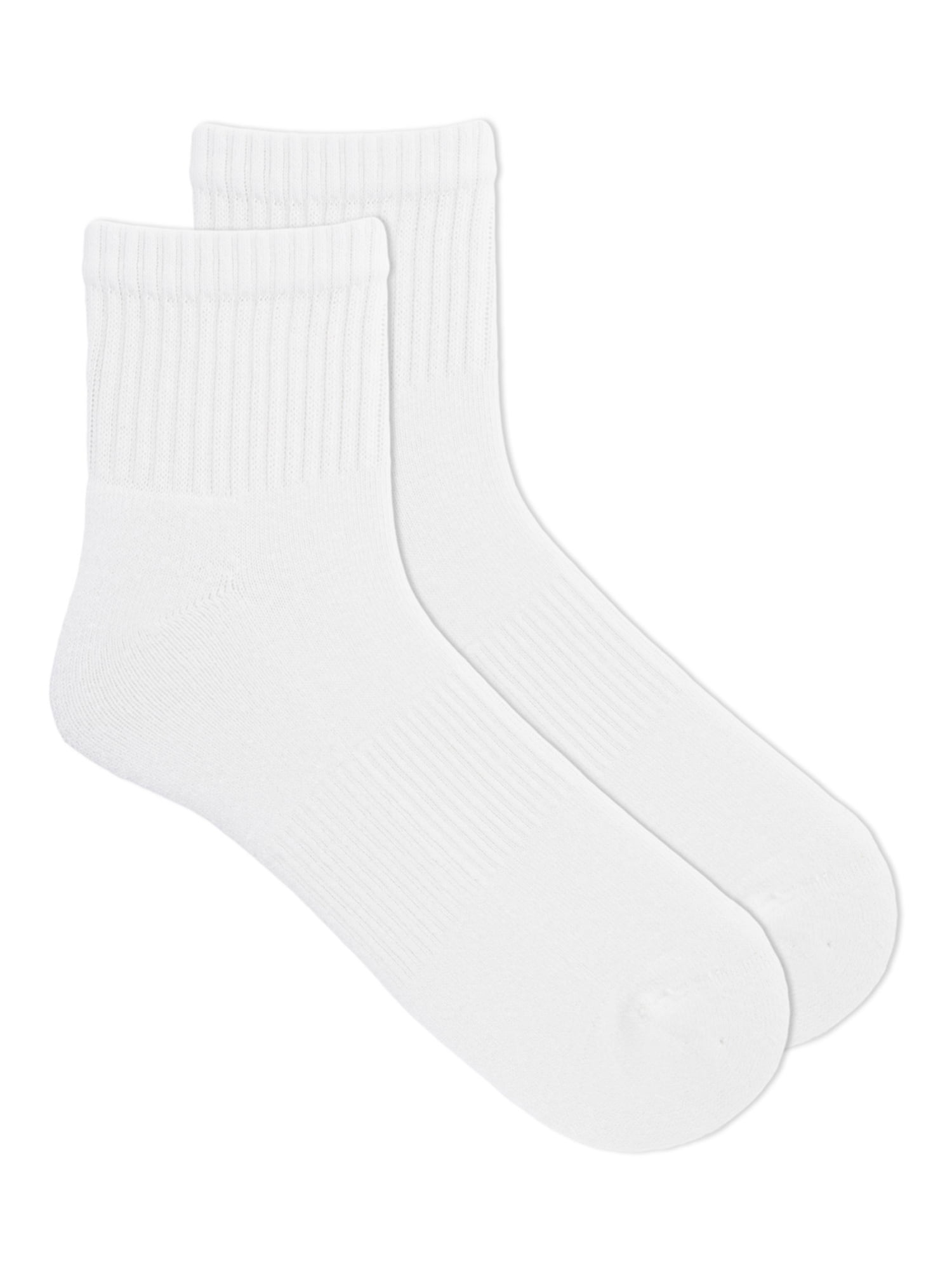 Athletic Works Men's Ankle Socks, 6-Pack
