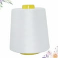 thumbnail image 4 of Gymnture White Sewing Thread Floss Spool for Machine Embroidery Quilting, 4 of 10