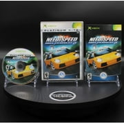 Restored Need for Speed Hot Pursuit 2 Microsoft Xbox Platinum Hits Racing Game, Physical, 2 Offline Players