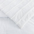 thumbnail image 4 of Laural & Mayfair Chenille Chevron White 3-Piece Comforter Set, Full/Queen, 4 of 10
