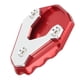 thumbnail image 5 of Amplificador De Pata De Cabra, Almohadilla De Extensión De Soporte Lateral Resistente, Seguridad De Alta Resistencia Para Accesorios De Motocicleta, Repuesto Para CB500X 2019+ Cergrey Rojo, 5 of 8