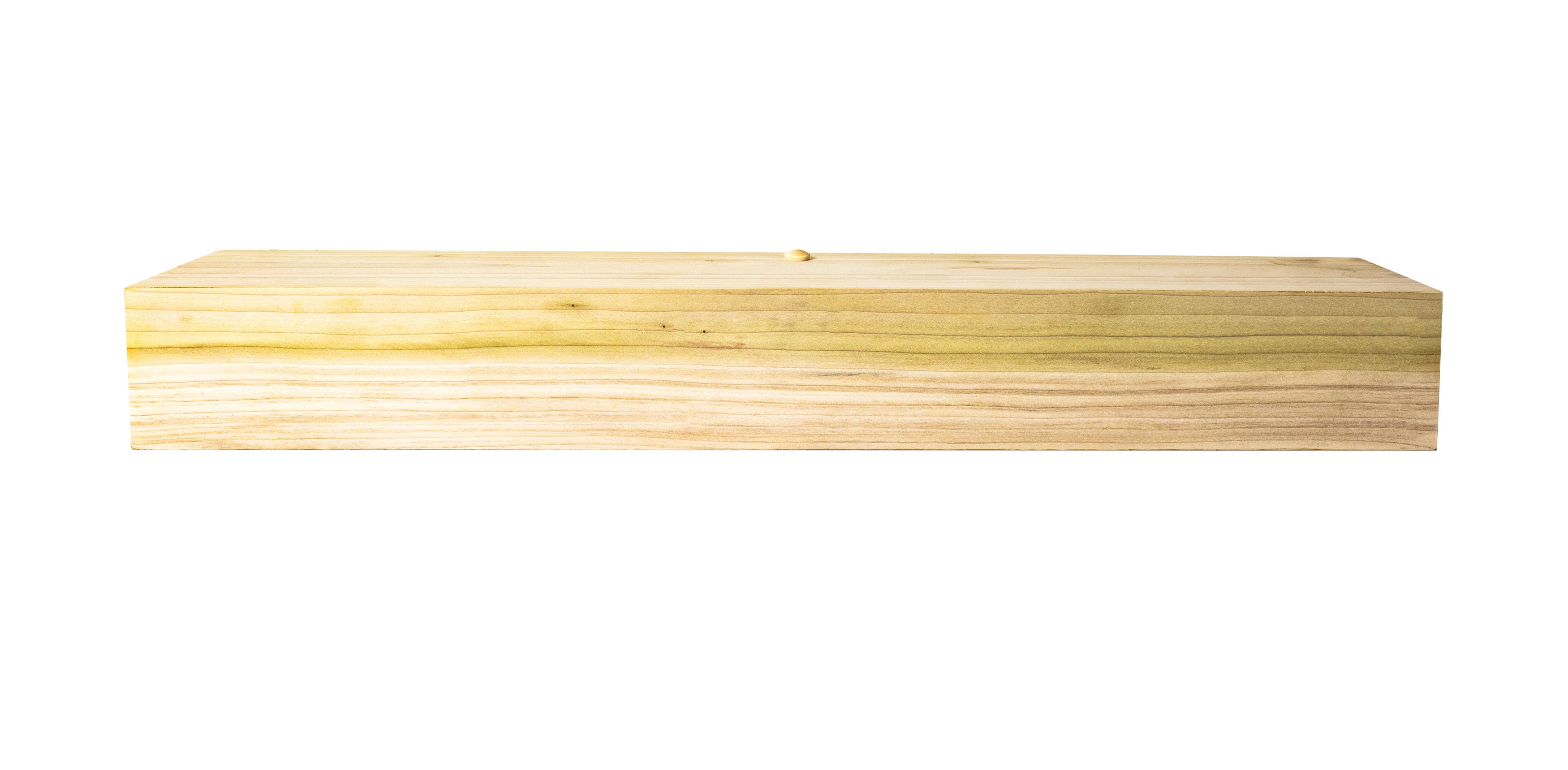 Rayne Poplar Floating Shelf 57x4x4in Natural