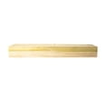 thumbnail image 3 of Rayne Poplar Floating Shelf 18x4x4in Natural, 3 of 4