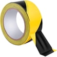thumbnail image 1 of Cintas de seguridad, cinta de advertencia de peligro, cinta adhesiva negra y amarilla de 33M x 60mm para señal de advertencia, 1 of 5